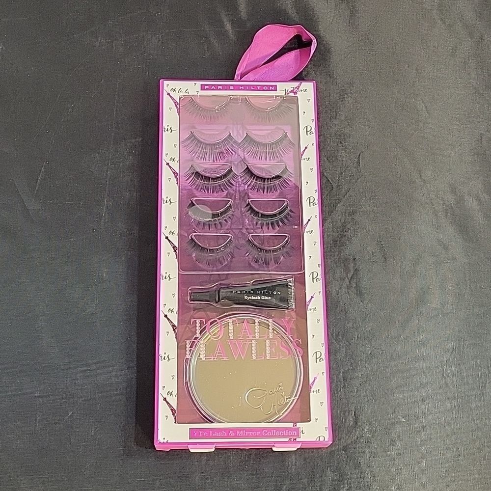 BRAND NEW TOTALLY FLAWLESS 7PC PARIS HILTON LASH& MIRROR WOMEN"S SETS - Picture 3 of 12
